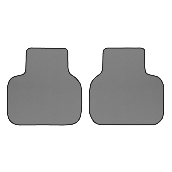 Covorașe podea spate F-CORE ECO-PIELE S, gri, 5/7 locuri, Crossover SUV