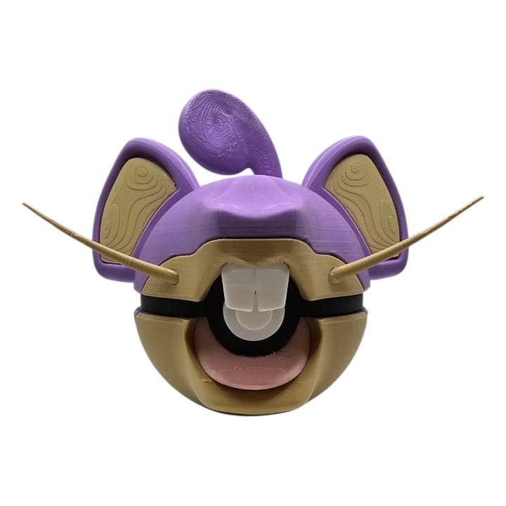 Фигурка Rattata Ball, MoranQ, 7см