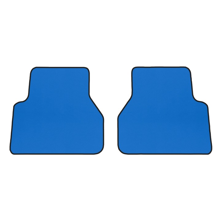 Auto Covorase podea - spate, F-CORE, pentru AUDI A4 (B9) 06.15-, Sedan, Kombi, Albastru