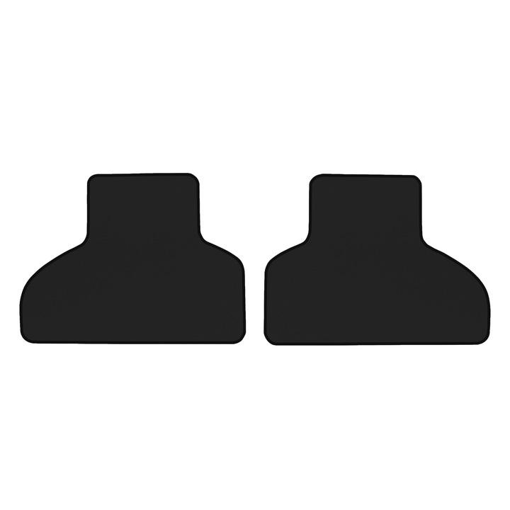 Covorase podea - spate, F-CORE, ECO-PIELE S, negru, pentru SUV, 7 locuri