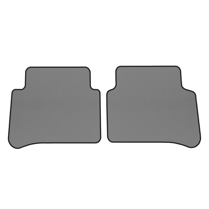 Auto Covorase podea - spate, F-CORE, pentru MERCEDES CLS II W218/C218/X218 01.10-11.18, Sedan, Kombi, Gri