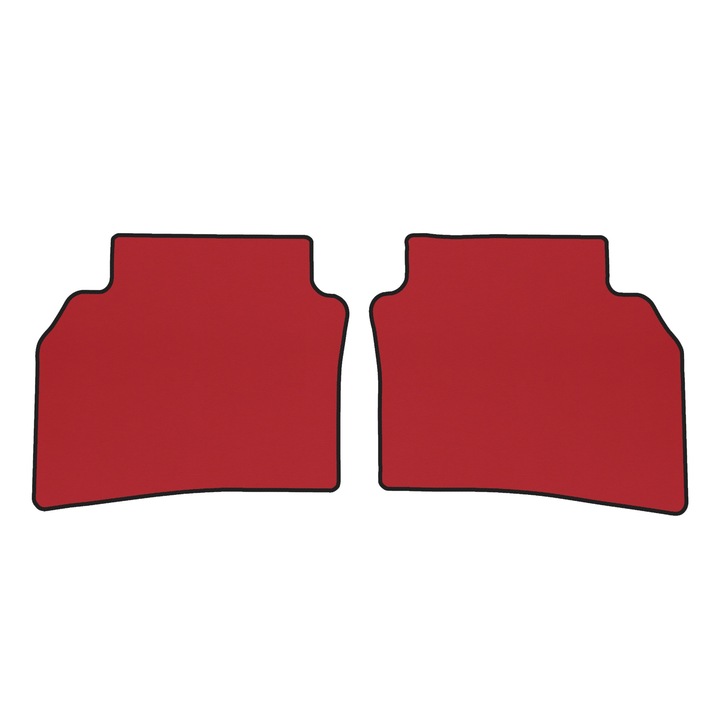 Covorașe podea auto spate F-CORE ECO-PIELE S, roșu, pentru Opel Insignia II, set complet, Sedan, Kombi