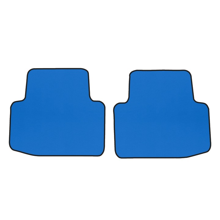 Auto Covorase podea - spate, F-CORE, pentru VOLKSWAGEN PASSAT B8 07.14-, Sedan, Kombi, Albastru