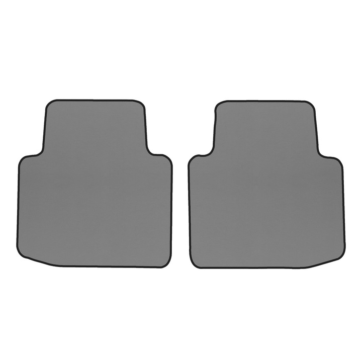 Auto Covorase podea - spate, F-CORE, pentru SKODA SUPERB III 01.16-, Sedan, Gri