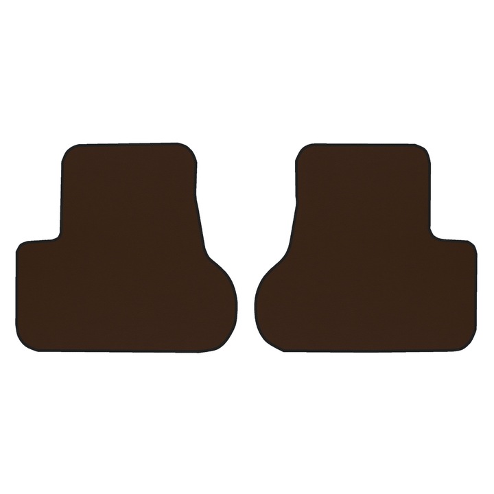 Автомобил Стелки за под – задни, F-CORE, за CITROEN C3 I 02.02-10.09, Хечбек, Кафяво