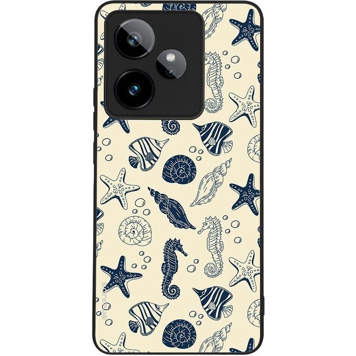 Husa telefon Sonique Ocean Series, pentru Realme Gt 7 5G / Realme Gt 7T 5G, silicon, multicolor, protectie antisocuri