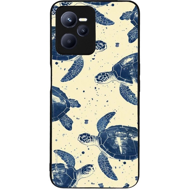 Husa telefon Sonique Ocean Series pentru Realme C35, silicon, multicolor, 10x15x1cm