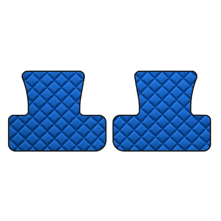 Auto Covorase podea - spate, F-CORE, pentru AUDI Q5 (8R) 01.08-12.16, Crossover SUV, Albastru
