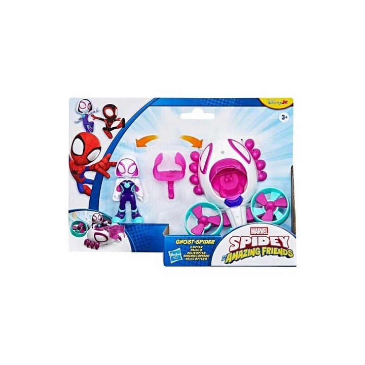 Figurina Hasbro Ghost Spider Copter, 7.6cm