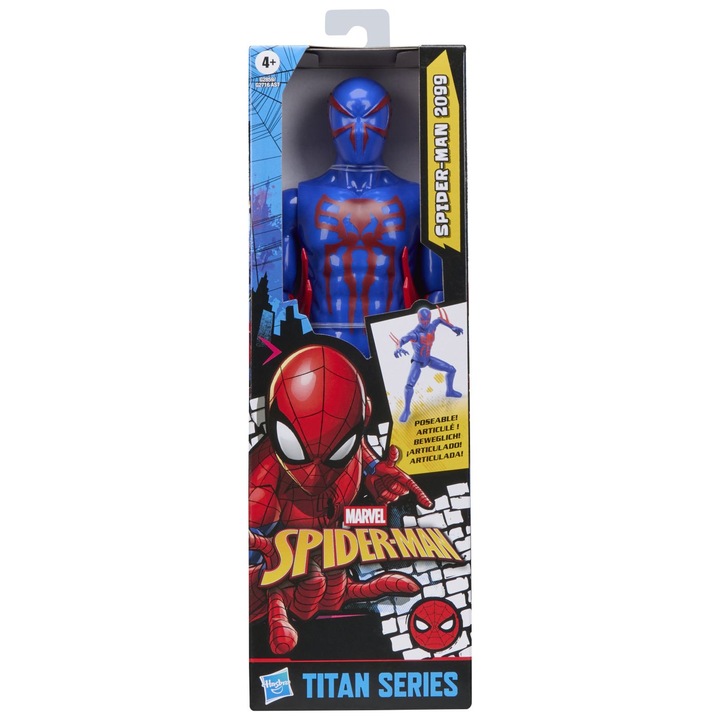 Figurina Marvel Spider-Man 2099, Titan Series, 30 cm