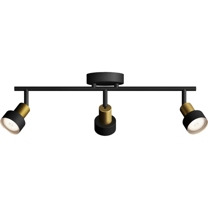 Spot LED PHILIPS 8720169299917, 3 x 5W, IP20, fekete