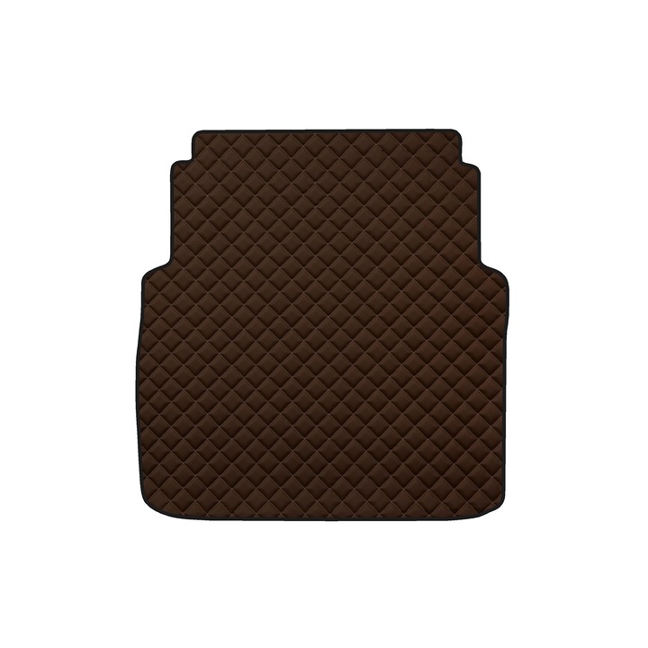 Auto Covoras podea portbagaj, F-CORE, pentru MERCEDES CLASS E W211/S211 03.02-12.08, Sedan, Maro