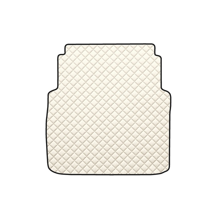 Covoraș portbagaj auto, F-CORE, ECO-PIELE Q, piele ecologică, antiderapant, sampanie, Sedan