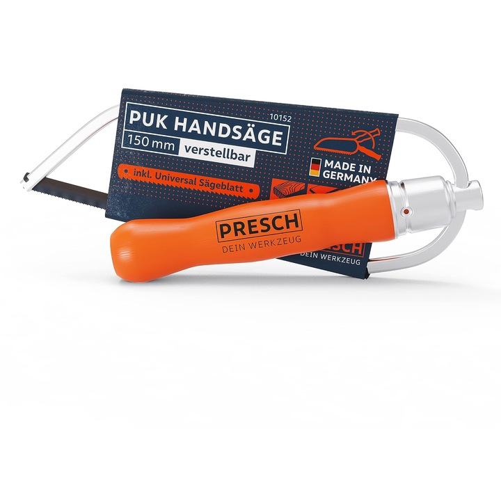 Ръчен трион PUK Presch, 150 мм, универсален назъбен, за дърво и метал