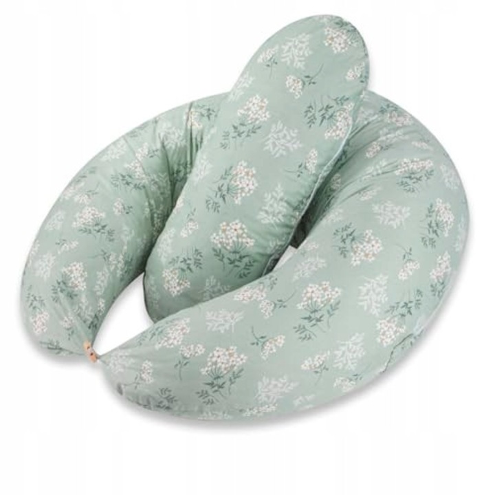 Set perne Chilling Home XXL perna sarcina si perna alaptare verde 70x50 cm