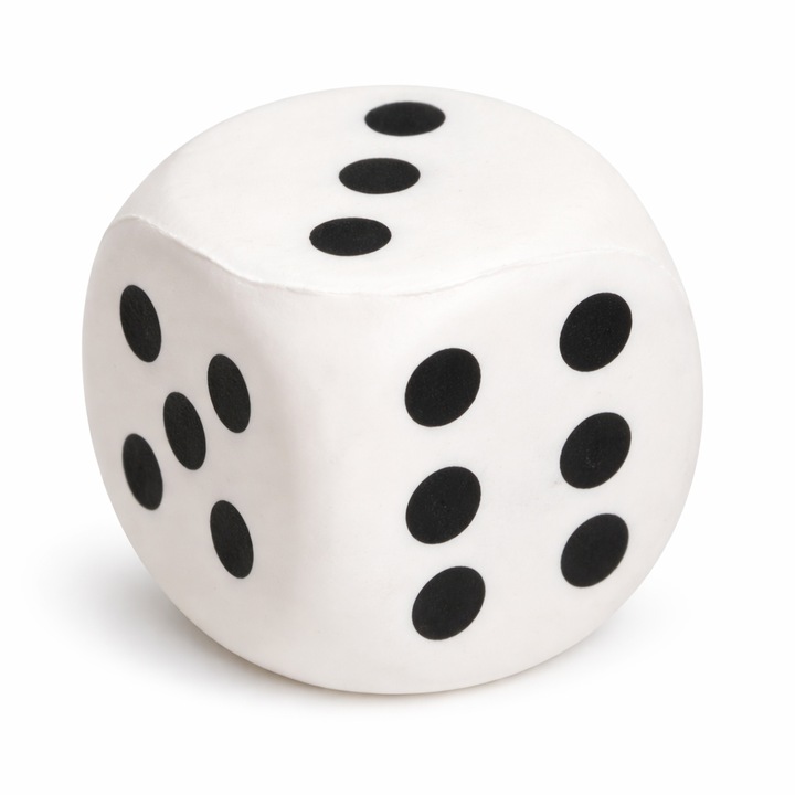 Jucarie Squishy Antistres Zar Alb ANTBRO® 5.5x5.5cm, Spuma Ultra Soft, Rebound Rapid, Jucarie Relaxare Copii & Adulti, Cadou Funny