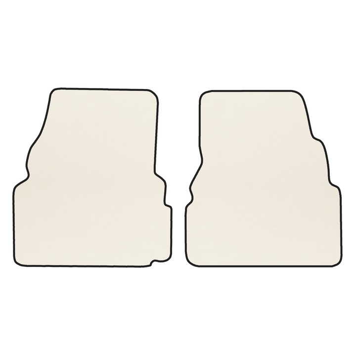 Auto Covorase podea - spate, F-CORE, pentru SUBARU IMPREZA I 08.92-09.00, Sedan, Sampanie