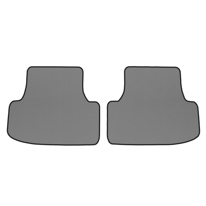 Auto Covorase podea - spate, F-CORE, pentru AUDI Q2 01.16-, Crossover SUV, Gri