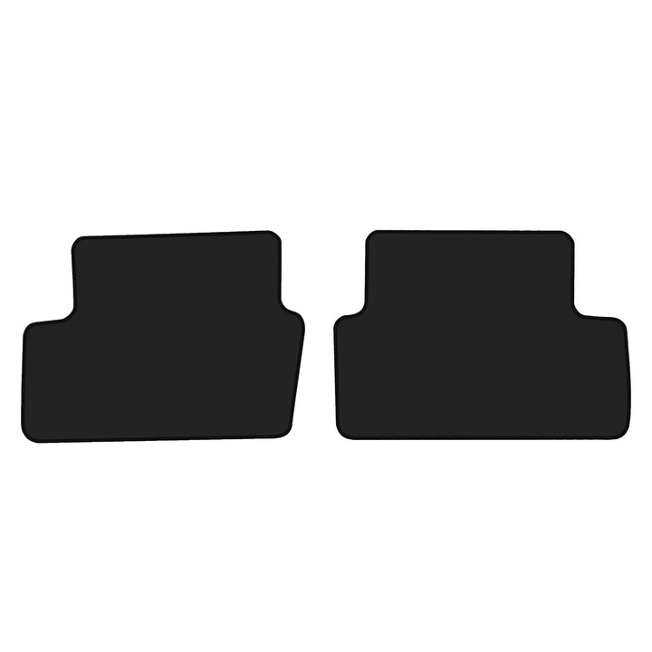 Автомобил Стелки за под – задни, F-CORE, за NISSAN QASHQAI I 01.07-12.13, Кросоувър / SUV, 7 Местна версия, 5 Местна версия, Черно