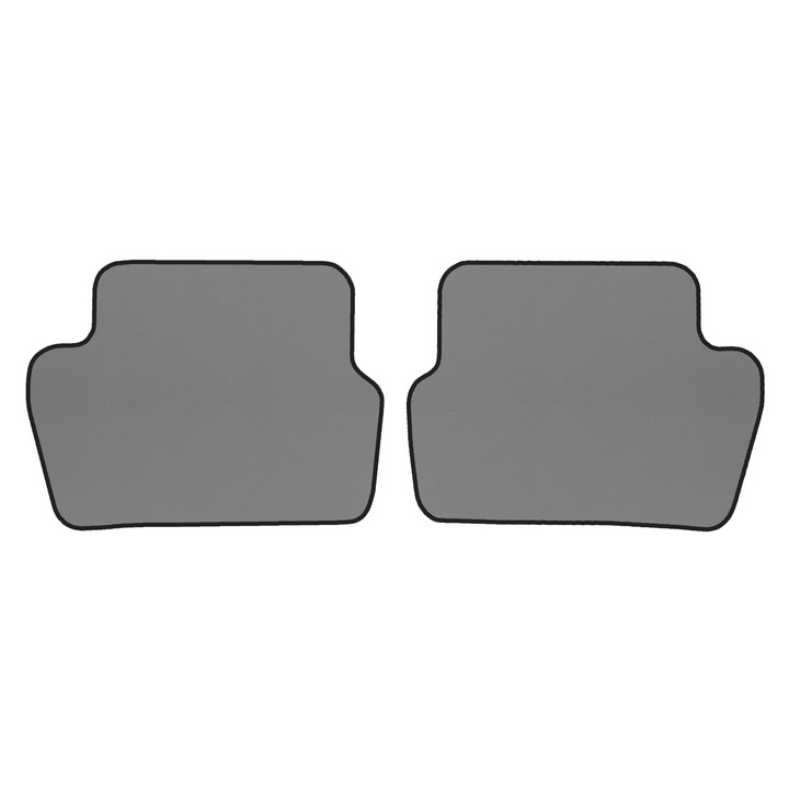 Auto Covorase podea - spate, F-CORE, pentru CITROEN DS4 04.11-12.15, Hatchback, Gri