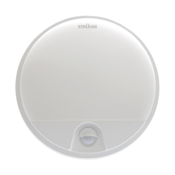 Struhm Pedro LED mennyezeti lámpa, 15W, 1320lm, 4000K, IP54, fehér