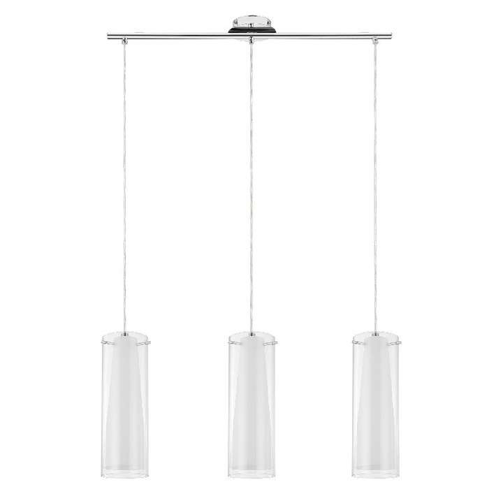 Lustra tip pendul, Alb, 60 W, 1 x E27 GoodHome Dimonika