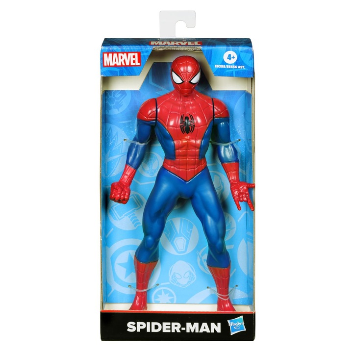Figurină Marvel Spider-Man, 24cm, roșu-albastru