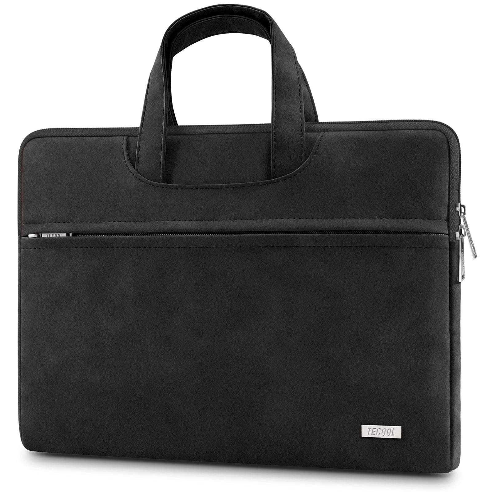 Geanta laptop 15-16 inch, Tecool, waterproof, neagra, dimensiuni 38,1x27,2x2,3 cm