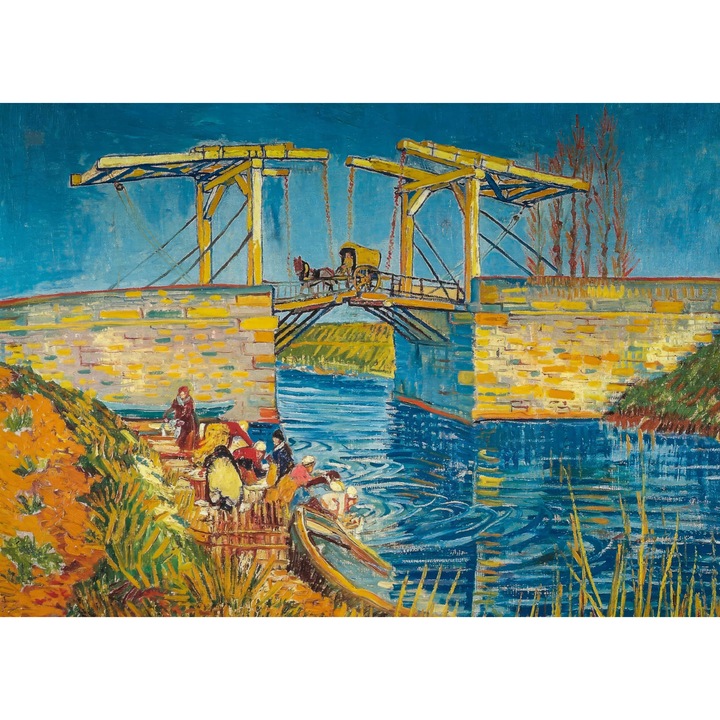 Puzzle 1000 elemente, Langlois, 70x50 cm, educational, pentru adulti si copii