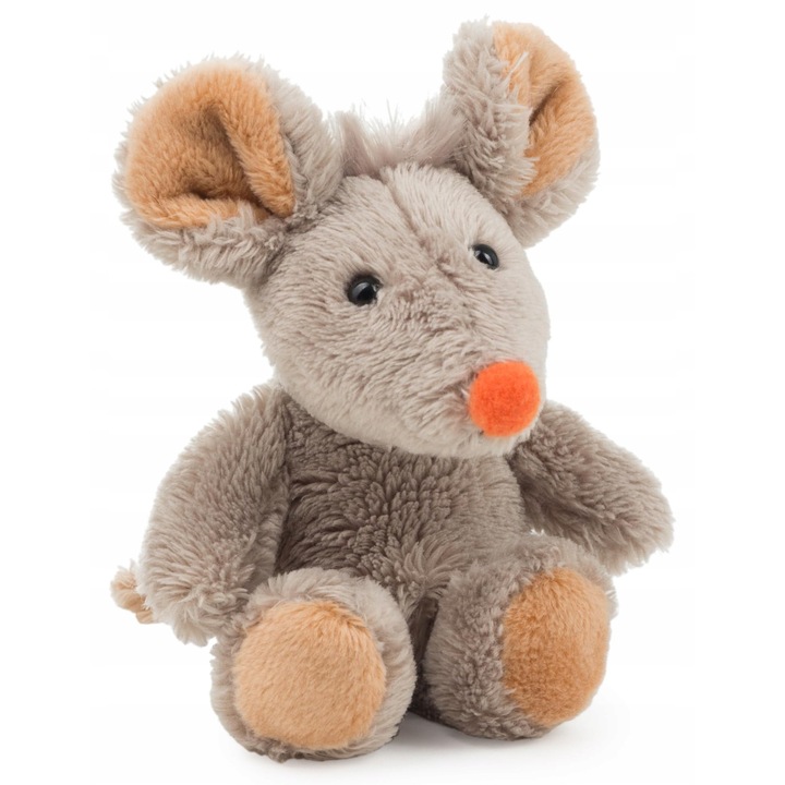 Jucarie de plus, Schaffer, Maimuta Eddi, gri, 11 cm, cu magnet