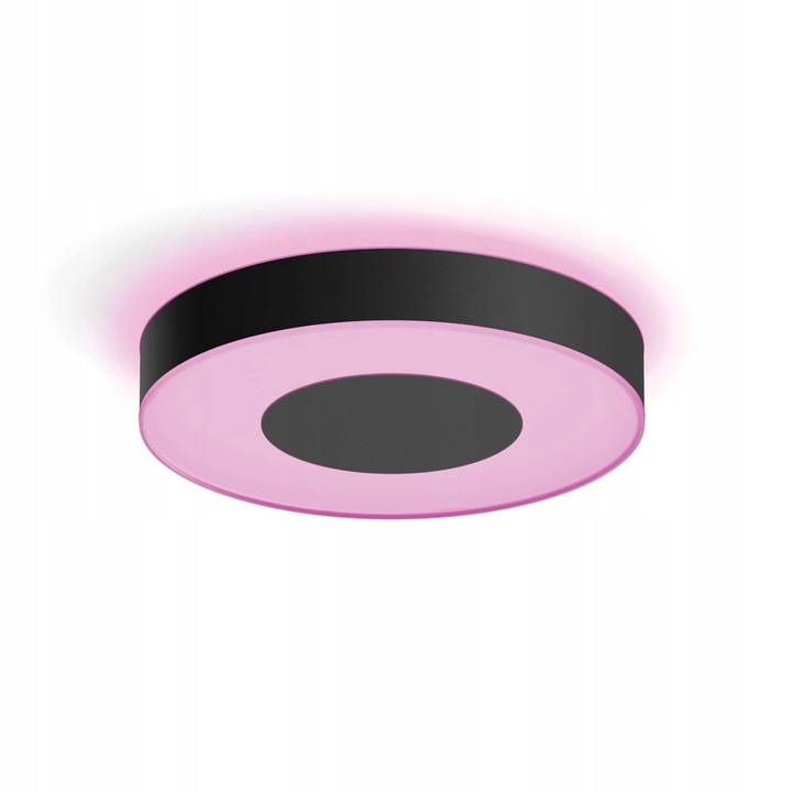 Aplica Philips Hue Infuse, 16 milioane culori, dimabila, neagra, 3700 lm