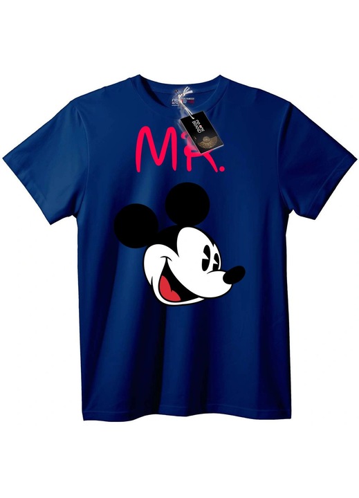 Tricou Mickey Mouse MR, Bleumarin
