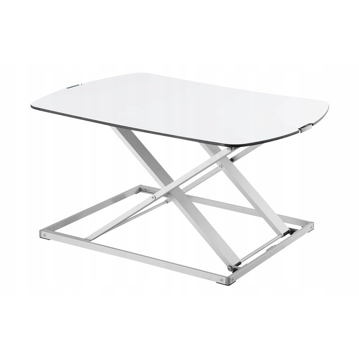 Birou Ergonomic Regulatabil Ricoo TS1111, 640x520mm, 32-400mm, Capacitate 10kg, pentru Monitor