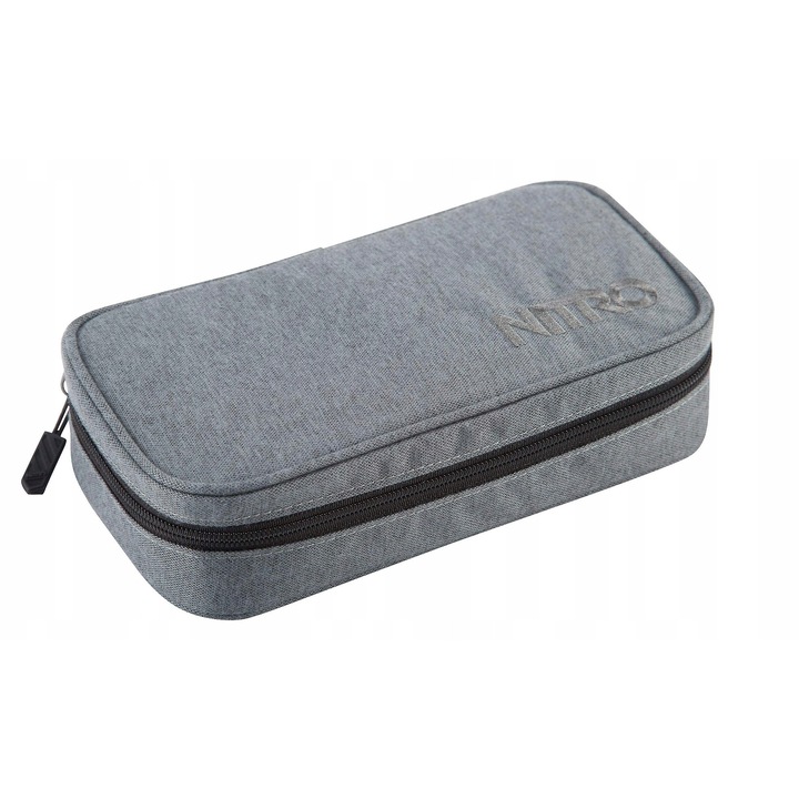 Etui Nitro XL, óraterv, fekete, 21x10x6,5cm