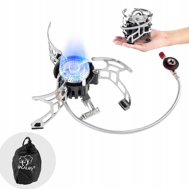 Kemping gázfőző, 3500W, stabil, kompakt