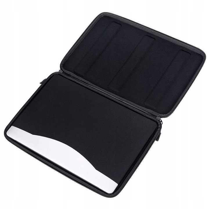 Husa rigida pentru laptop 15,4", Smatree, neagra, 38x27,5x3,3cm