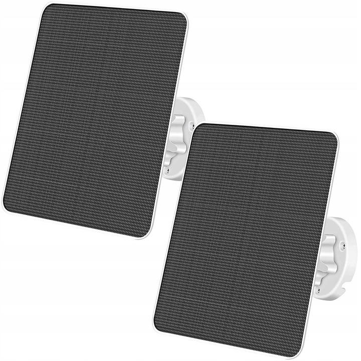 Set 2 panouri solare 6W pentru camere de supraveghere, 5V, IP65, 3m