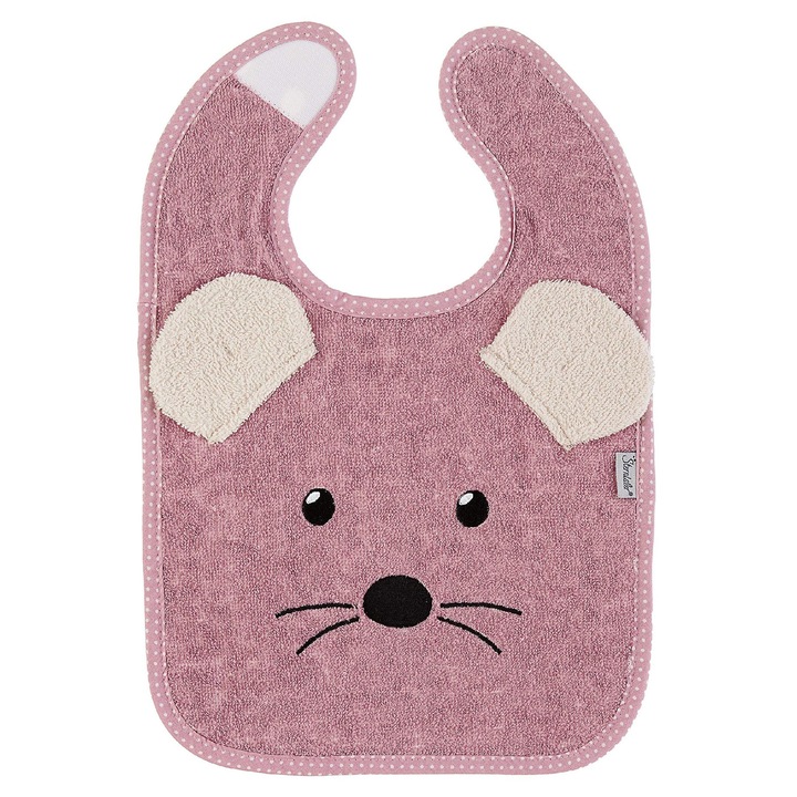 Sterntaler Set 1 baveta pentru Bebelusi Unisex, Mabel, roz, 38x26x1cm