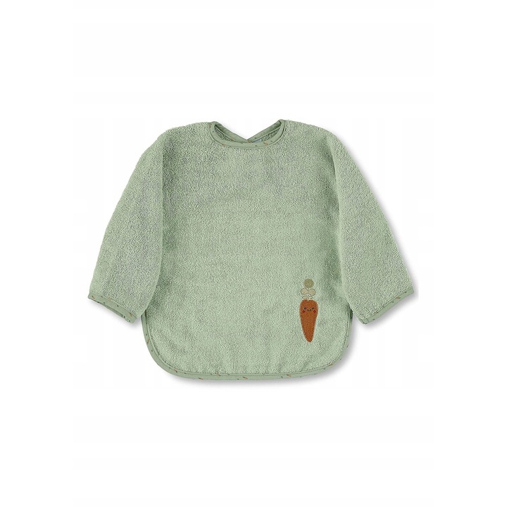 Baveta Sterntaler pentru bebelusi, unisex, verde deschis, 1 bucata