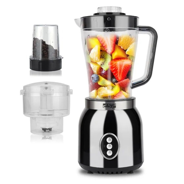 Blender 3in1 DSP KJ2131, 350W, 1.8L, 15x38cm
