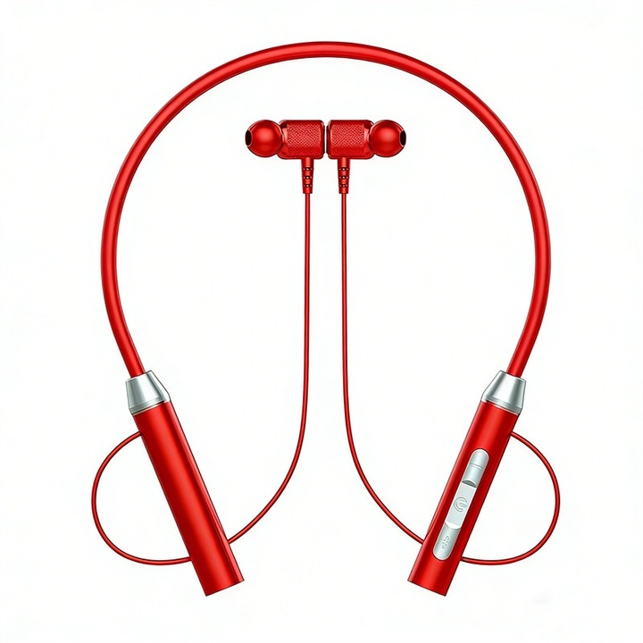 Vezeték nélküli Bluetooth sport fülhallgató nyakpánttal