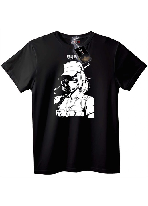 Call of Duty Mobile Anime póló, Fekete