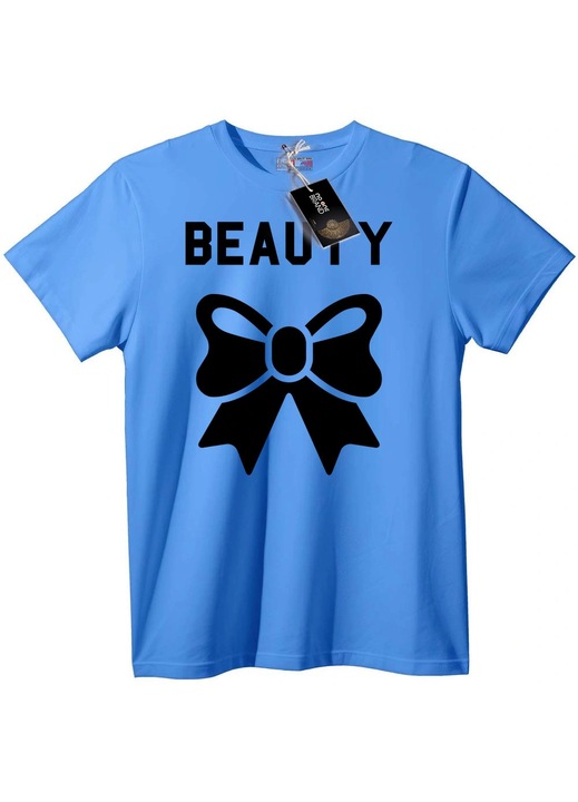 Tricou Frumoasă Panglică, Albastru deschis