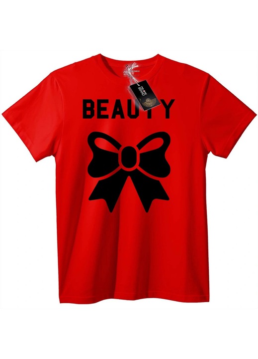 Tricou Frumoasă Panglică, Rosu