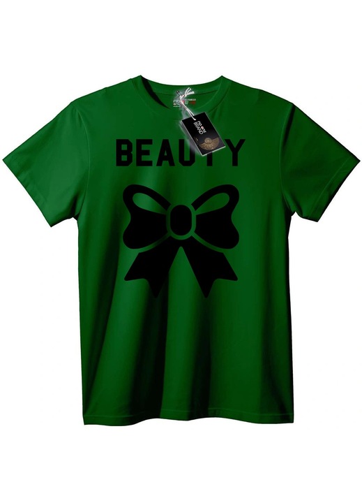 Tricou Frumoasă Panglică, Verde inchis