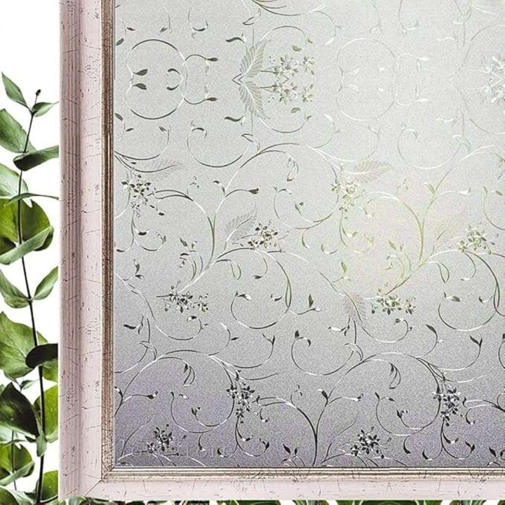 Folie okienna samoprzilepna motiv pnacza, CE, 90x200cm