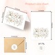 Set de 12 felicitari cu motive florale, cu plicuri autoadezive si autocolante, RISEGIGGLE, dimensiuni 12, 7 × 8, 9 cm