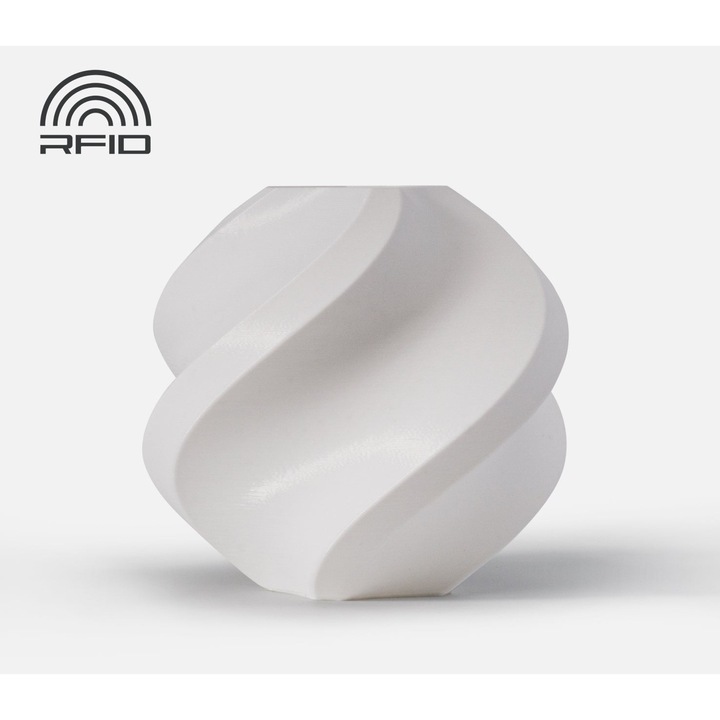 Filament PC Alb 1.75 mm 1kg RFID tekercs - Bambu Lab Alb