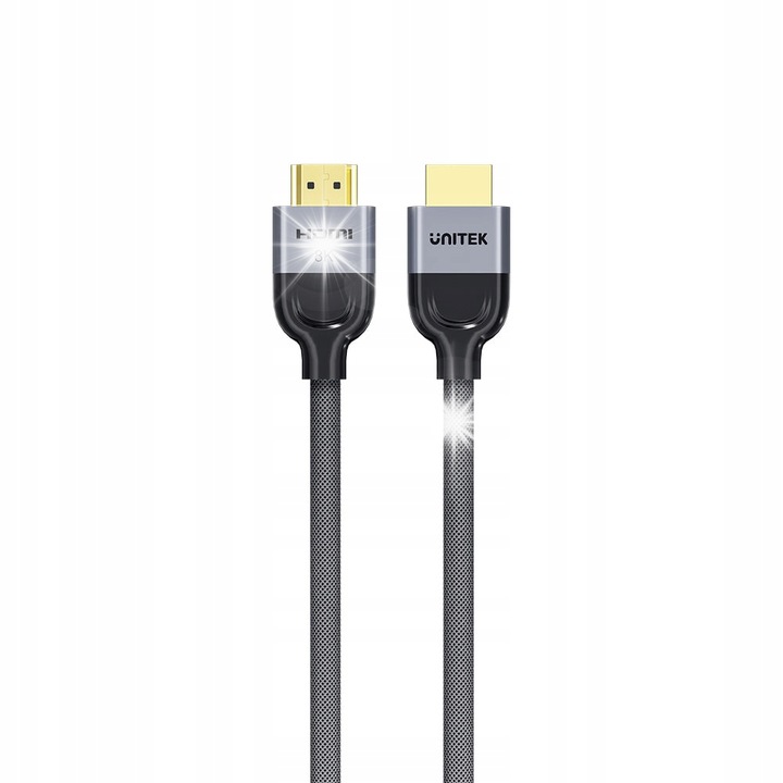 HDMI 2.1 Unitek 8K кабели, 5м, найлон, 48 Gbps, обратна съвместимост