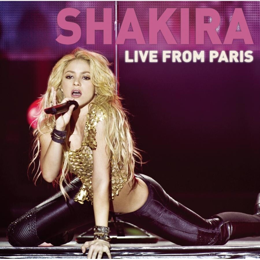 Shakira-Live From Paris-CD+DVD